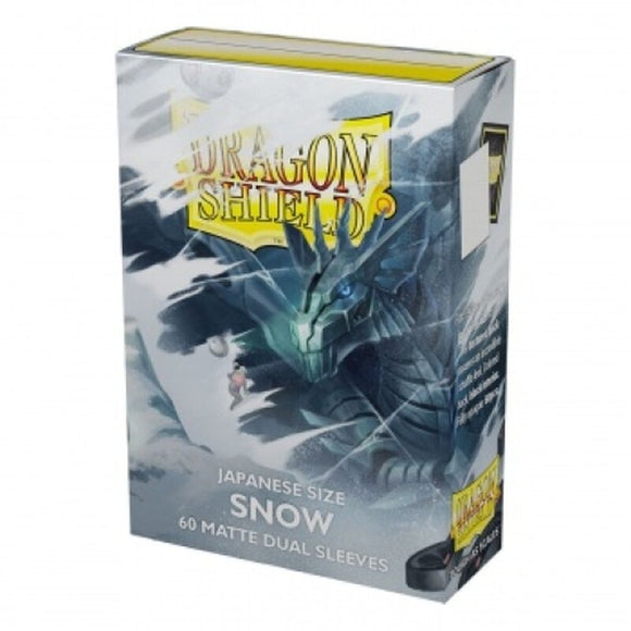 Dragon Shield: 60 Japanese Size Dual Matte - Snow 'Nirin'