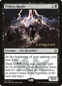 Pitiless Horde - (Prerelease) Foil