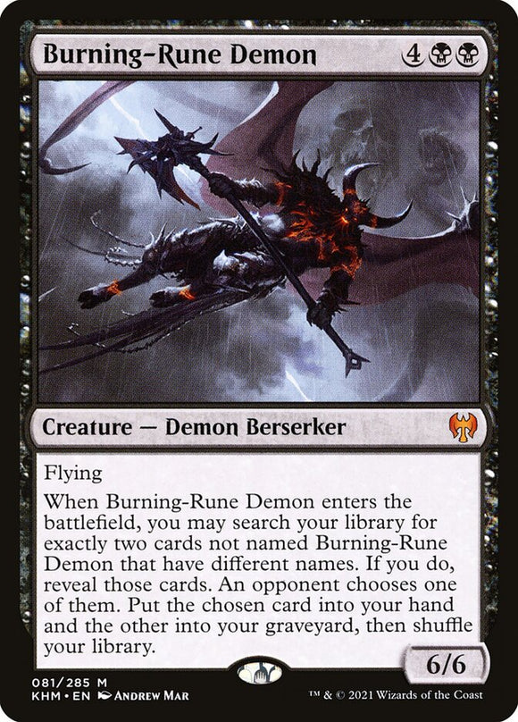 Burning-Rune Demon - KHM