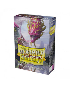Dragon Shield: 60 Japanese Size Matte - Pink Diamond