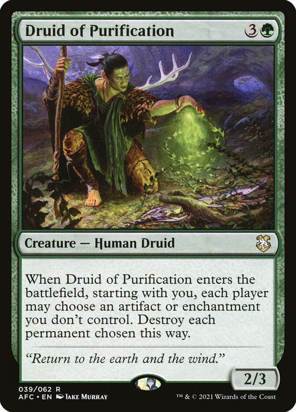Druid of Purification - AFC