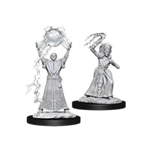 D&D Nolzur’s Marvelous Miniatures: Drow Mage & Drow Priestess