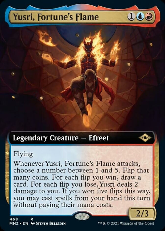 Yusri, Fortune's Flame - MH2 (Extended Art) Foil