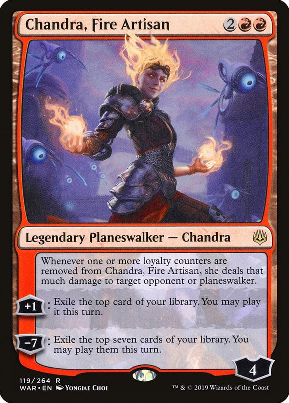 Chandra, Fire Artisan - WAR