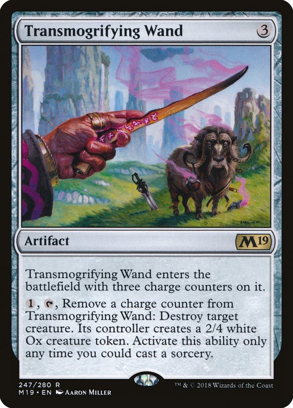 Transmogrifying Wand - M19 Foil