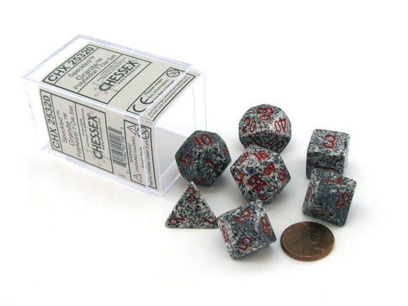 Speckled Poly 7 Set: Granite