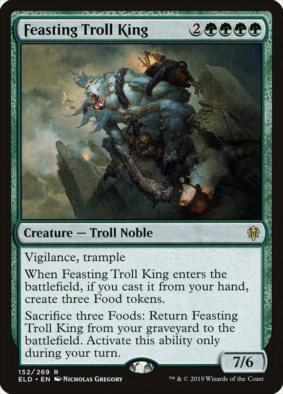 Feasting Troll King - ELD Foil