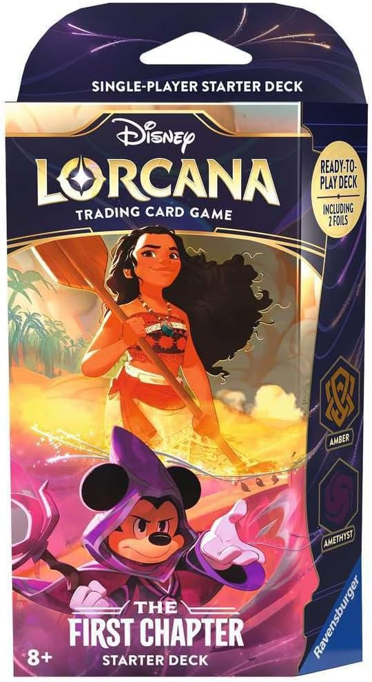 Disney Lorcana: The First Chapter Starter Deck  - Amber & Amethyst