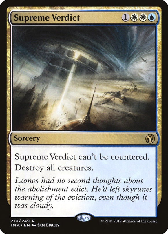 Supreme Verdict - IMA Foil