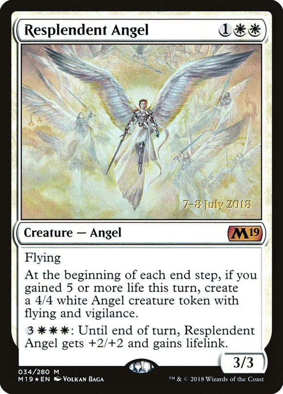Resplendent Angel - PM19 (Prerelease) Foil