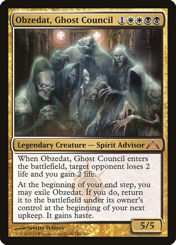 Obzedat, Ghost Council - GTC Foil