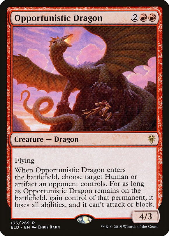 Opportunistic Dragon - ELD Foil
