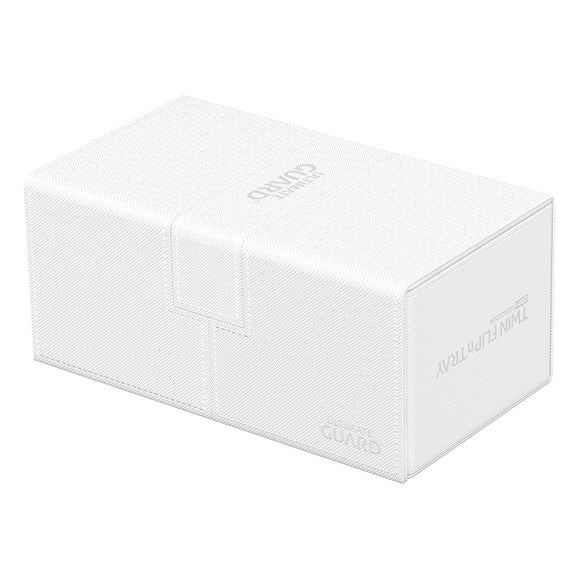 Ultimate Guard: Twin Flip'n'Tray 200+ - XenoSkin Monocolor White