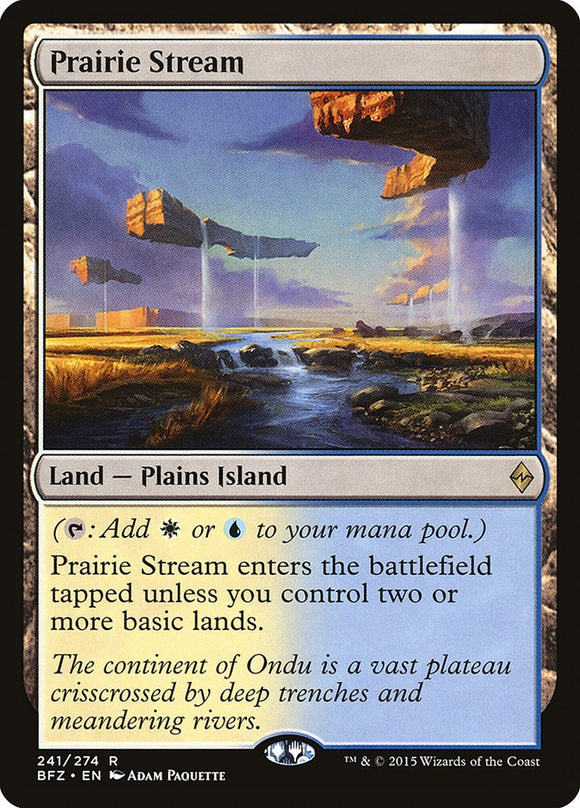 Prairie Stream - BFZ Foil