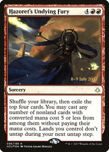 Hazoret's Undying Fury - (Prerelease) Foil