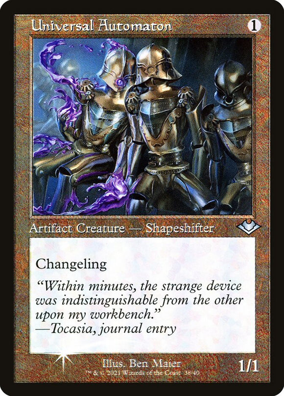 Universal Automaton - MH2 Timeshifted Foil