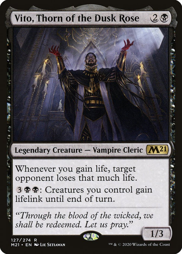 Vito, Thorn of the Dusk Rose - M21 Foil