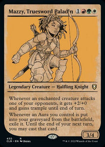 Mazzy, Truesword Paladin - XCLB (Rulebook Art)