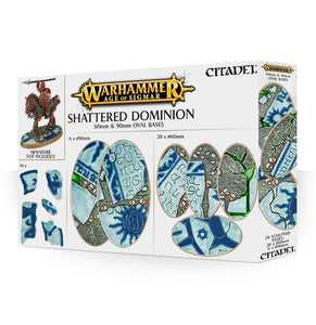 Warhammer Age of Sigmar: Shattered Dominion 60 & 90mm Oval Bases