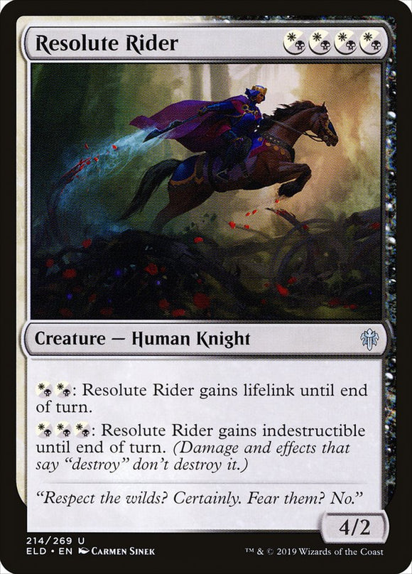 Resolute Rider - ELD Foil