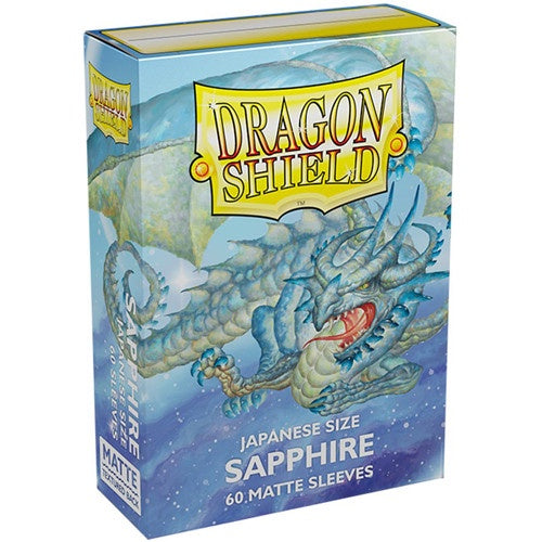 Dragon Shield: 60 Japanese Size Matte - Sapphire