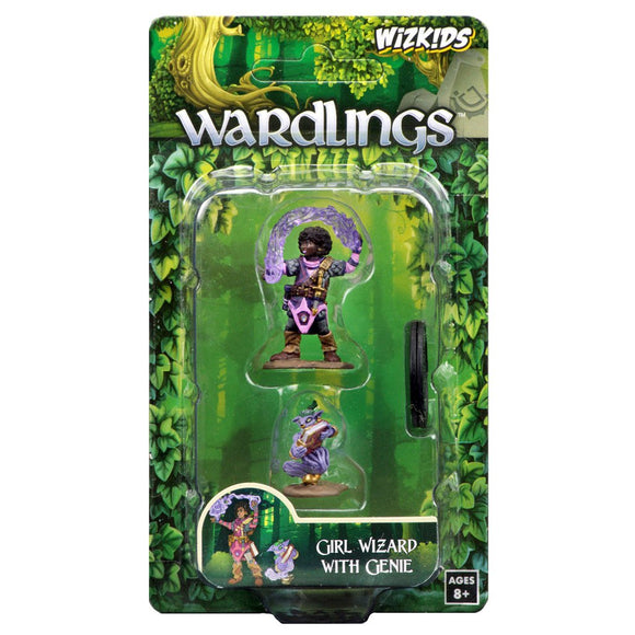 Wardlings: Girl Wizard With Genie