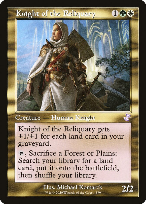 Knight of the Reliquary - XTSR (Timeshifted) Foil