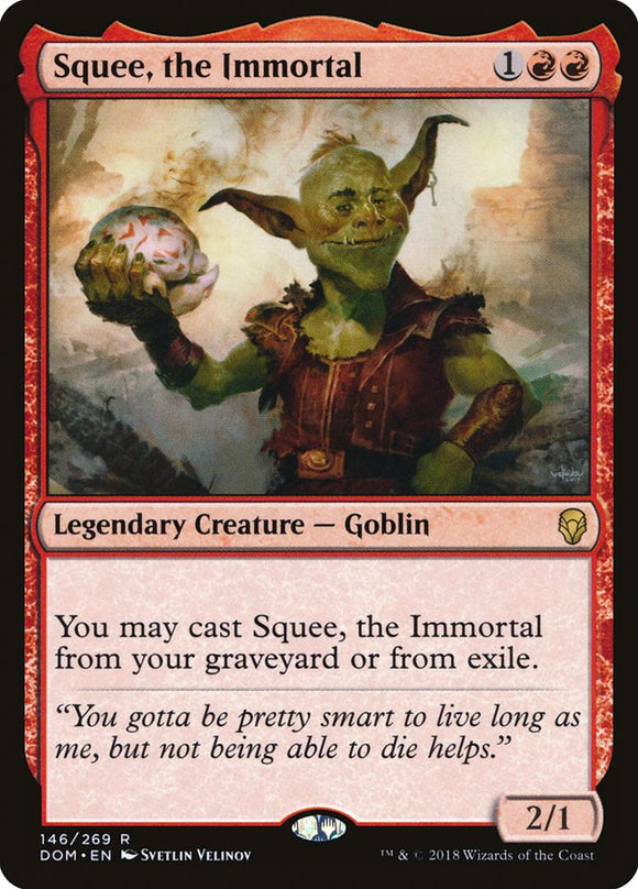 Squee, the Immortal - DOM