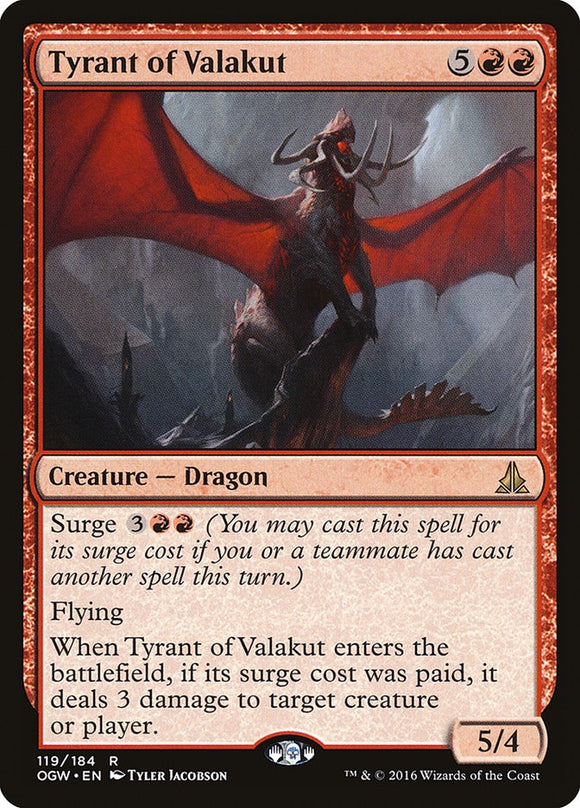Tyrant of Valakut - OGW