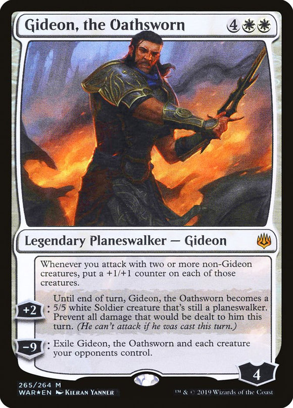 Gideon, the Oathsworn - XWAR Foil