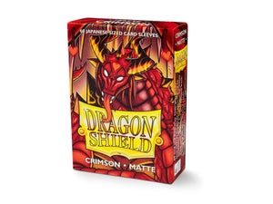 Dragon Shield: 60 Japanese Size Matte - Crimson