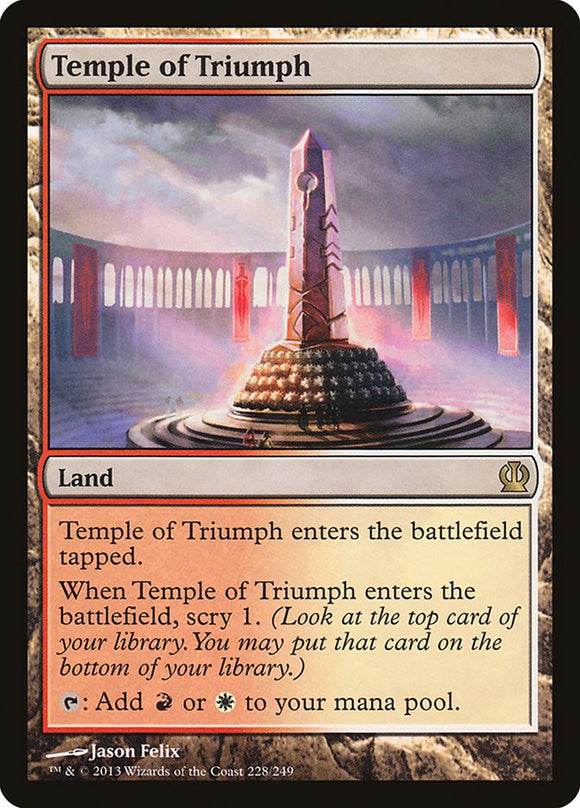Temple of Triumph - THS Foil