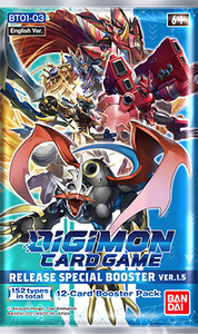 Digimon Card Game: Release Special V1.5 - Booster Pack