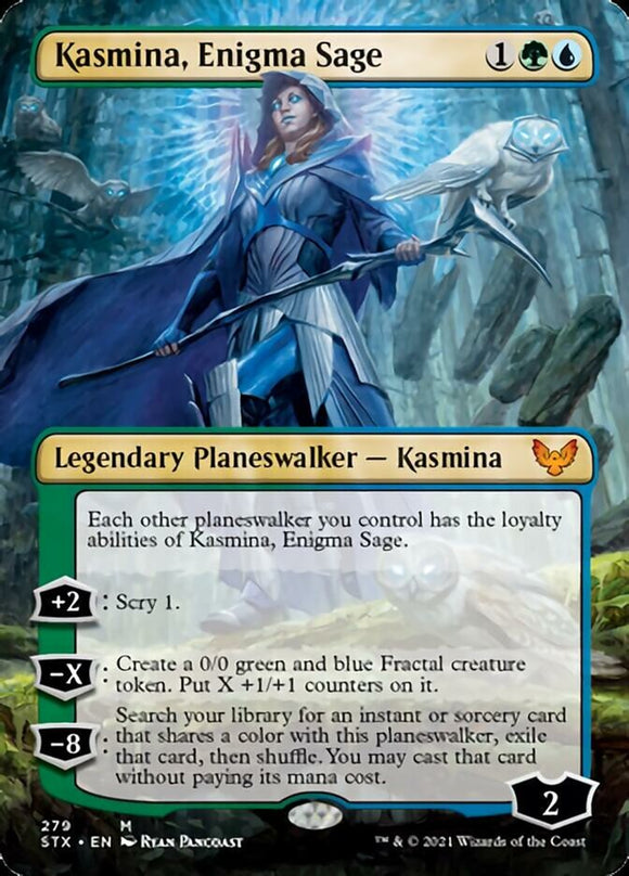 Kasmina, Enigma Sage - STX (Extended Art)