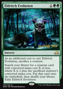 Eldritch Evolution - (Prerelease) Foil