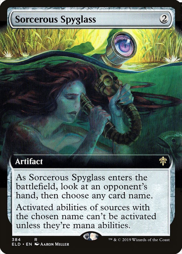 Sorcerous Spyglass - XELD (Extended Art) Foil
