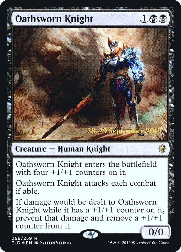 Oathsworn Knight - (Prerelease) Foil