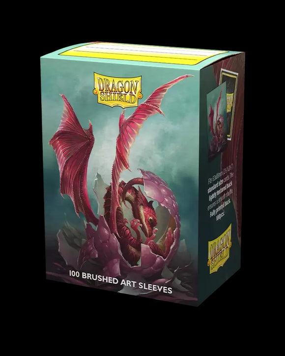 Dragon Shield: 100 Brushed Art Sleeves - Wyngs