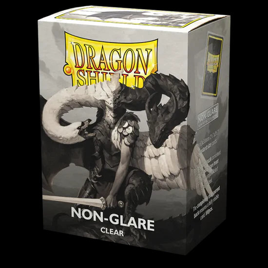Dragon Shield: 100 Standard Size - Matte NonGlare - Clear V2