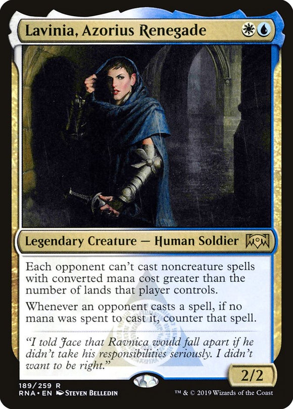 Lavinia, Azorius Renegade - RNA