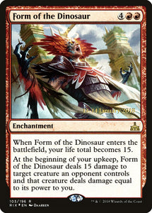 Form of the Dinosaur - (Prerelease) Foil