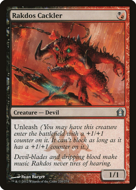 Rakdos Cackler - RTR