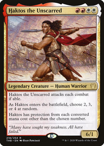 Haktos the Unscarred - THB Foil