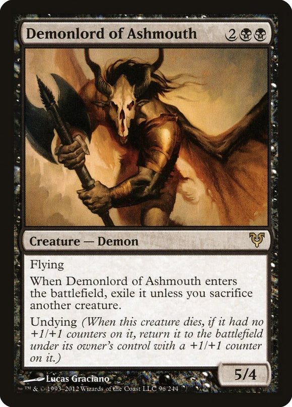 Demonlord of Ashmouth - AVR