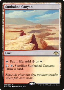 Sunbaked Canyon - MH1 Foil