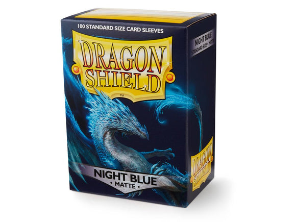 Dragon Shield: 100 Standard Size Matte - Night Blue