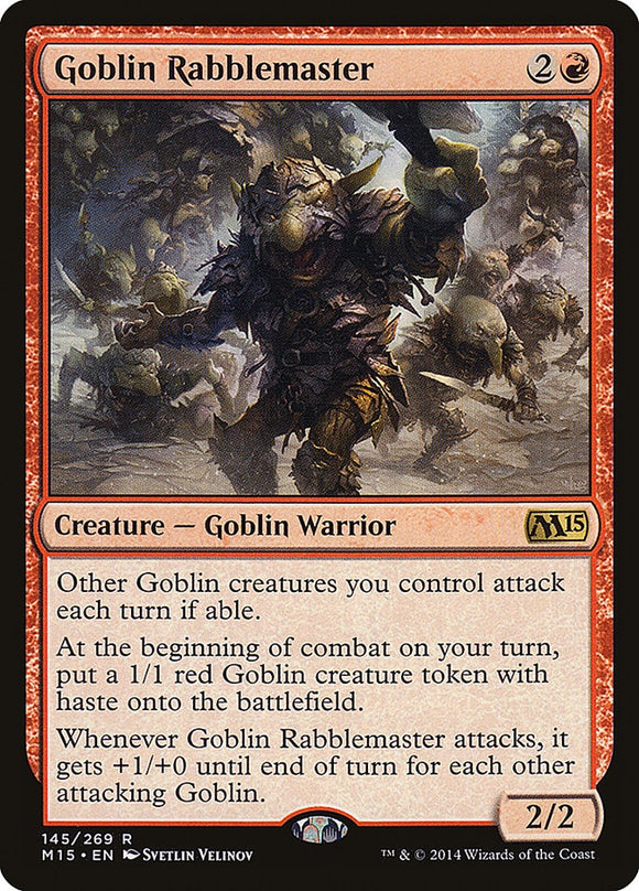 Goblin Rabblemaster - M15