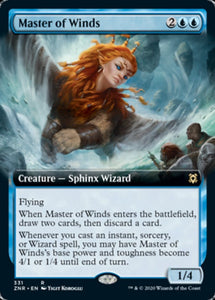 Master of Winds - XZNR (Extended Art) Foil