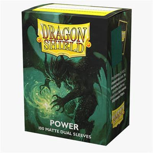 Dragon Shield: 100 Standard Size Dual Matte – Power
