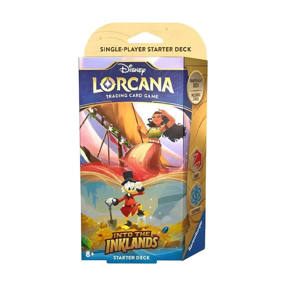 Disney Lorcana: Into the Inklands Starter Deck - Moana/Scrooge